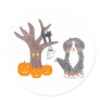 Bernese untain Dog Fall Sticker