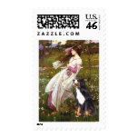 Bernese - WIndflowers postage