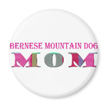 BerneseMountainDogMom Refrigerator Magnet