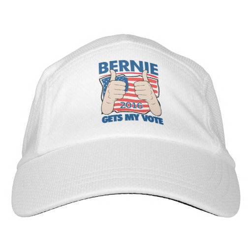 Bernie Gets My Vote 2016 Bernie Sanders Campaign Hat Zazzle