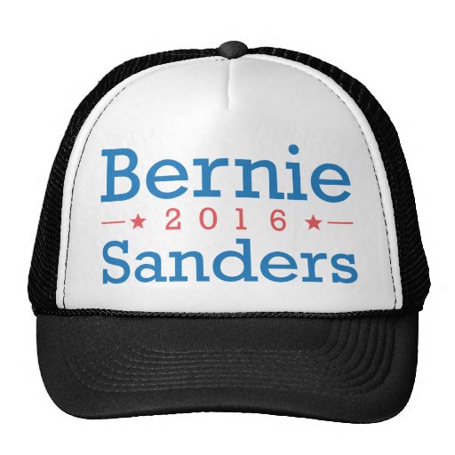 Bernie Sanders 2016 Trucker Hat Zazzle