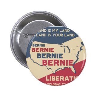 Bernie Sanders for President Pinback Button