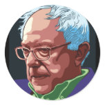 Bernie Sanders Round Stickers