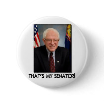 Bernie Sanders, That's My Senator! Buttons