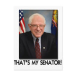 Bernie Sanders, That's My Senator! Postcards