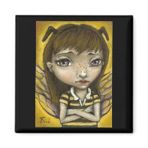 Bernie - the honey bee girl magnet