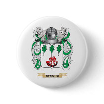 Bernini Coat of Arms (Family Crest) Pin