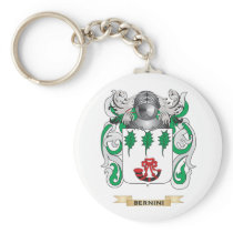Bernini Coat of Arms (Family Crest) Key Chain