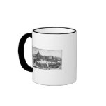 Bernini's original plan for St. Peter's Square Mugs