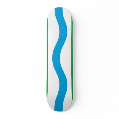 Bernisse, Netherlands Skate Board by bestflag