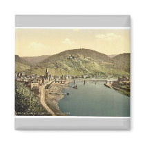 Bernkastel (i.e., Bernkastel-Kues) and Burg Landsh Fridge Magnets