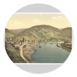 Bernkastel (i.e., Bernkastel-Kues) and Burg Landsh stickers