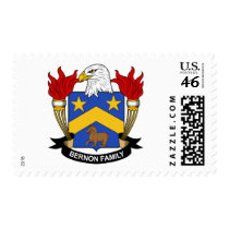 Bernon Family Crest stamps