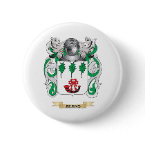 Berns Coat of Arms (Family Crest) Buttons