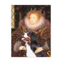Bernsese & the Queen Postcard