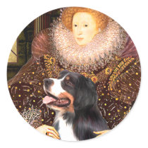 Bernsese & the Queen Round Stickers