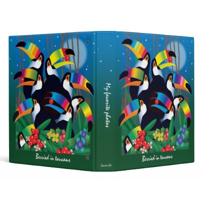 BERRIED IN TOUCANS BINDER by voliman