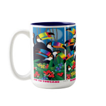 BERRIED IN TOUCANS MUG