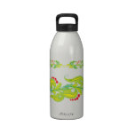 Berries and Leaves water bottles