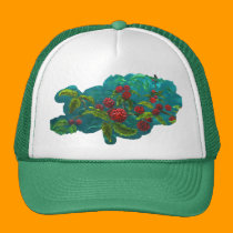 Berries in Green hats