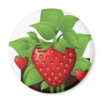 Berries Refrigerator Magnets