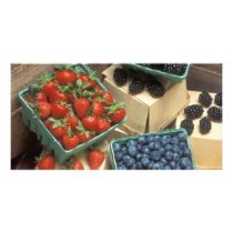 Berries Photo Card Template