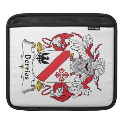 Berrios Family Crest Sleeve For iPads