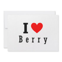 Berry, Alabama City Design Personalized Invite