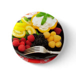 Berry And Cottage Cheese Salad Pinback Buttons