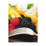 Berry And Cottage Cheese Salad Postcard