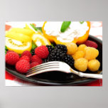Berry And Cottage Cheese Salad Print