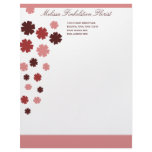 Berry Blossoms Letterhead Template