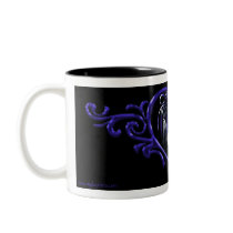 Berry Blue "Sophia" Coffee Mug