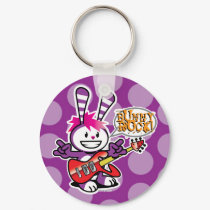 Berry Bunny - Bunny Rock keychains