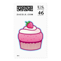 berry cupcake postage
