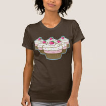 berry cupcake pyramid t-shirts