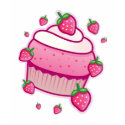 berry cupcake tee shirt