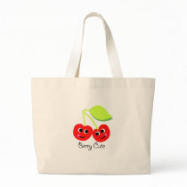 berry cute tote bags