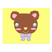 Berry Cute Bear Postcards