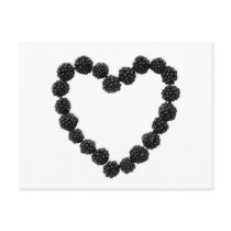 Berry Heart Postcard