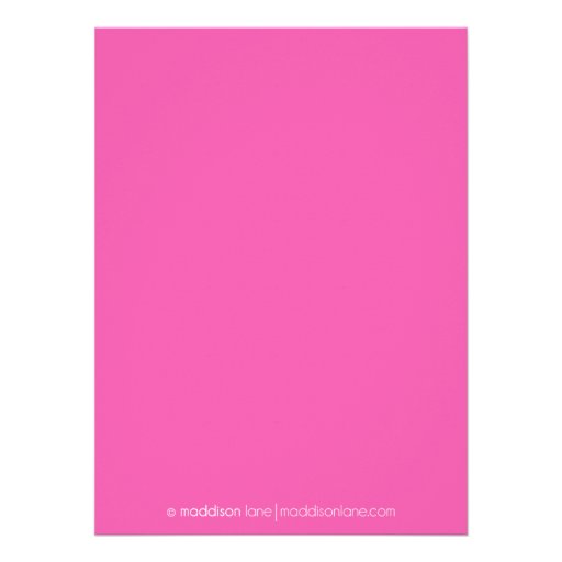 Berry Pink Bowling Bash Bowling Birthday Party Custom Invitations