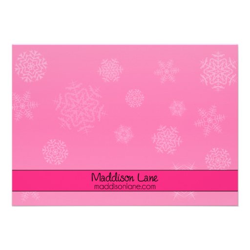 Berry Pink Skate Mates Ice Skating Birthday Party Custom Invitations
