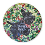 Berry Scottish Terrier! Refrigerator Magnet