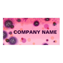 Berry Stains Banner Background posters