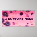 Berry Stains Banner Background Posters