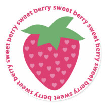 Berry Sweet Stickers by teeboutique Berry Sweet Stickers