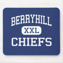 Berryhill - Chiefs - High School - Tulsa Oklahoma mousepads