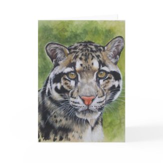 Berry's Clouded Leopard card