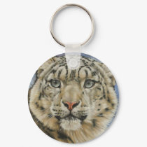 Berry's Snow Leopard keychains by BarbBarcikKeith Berry's Snow Leopard keychains