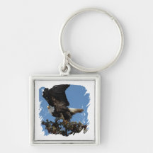 BERTF Bald Eagle Ready to Flee Key Chains